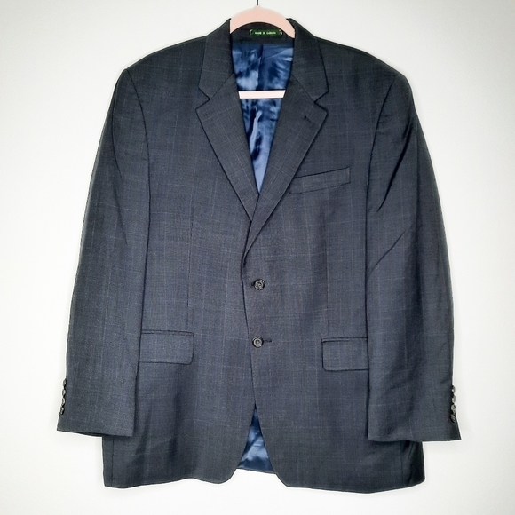 Ralph Lauren Plaid Blazer 42R - Picture 2 of 8